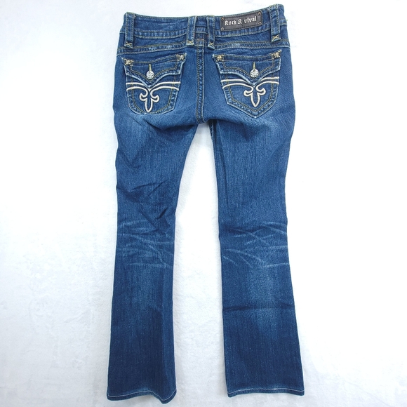 Rock Revival Denim - Rock Revival Jeans Womens Size 28 Gwen Boot Butt Flap Pocket *Minor Flaw*